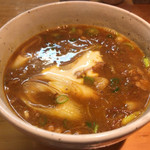 石臼挽き手打 蕎楽亭 - カレーそば(小盛り)