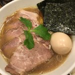 新橋 纏 - 特製平子煮干そば(*´ω`*)