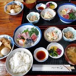 よし半 - 刺身定食