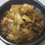 ほっともっと - すき焼き弁当（おかずのみ）（お年玉クーポン100円引き）　390円