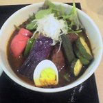 スープカレーダイニング en - 野菜いっぱい 黒の３(辛)