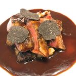 ラチュレ - 青首鴨：ソースが濃厚