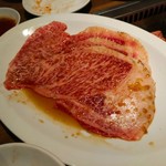 焼肉 ジャンボ 篠崎本店 - 野原焼き（サーロイン）
