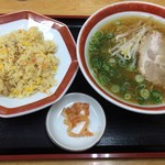 寒曳山パーキングエリア（上り線）スナックコーナー - ラーメンセット