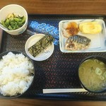 杉津パーキングエリア（上り） フードコート - 杉津朝定食(550)