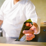 鮨 猪股 - まぐろ巻き