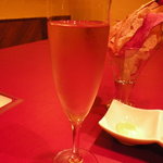 ルカデリオーガニック　タパス＆ワイン - ピノグリジョ・ロゼ