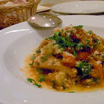 トラットリア ポルチェリーノ - トリッパと野菜の煮込み