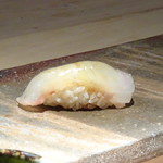 菊鮨 - 追加◆鮃・・主人がこの日の鮃は美味しいと。