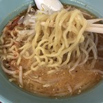 くるまやラーメン 保谷新町店 - 味噌ラーメン 麺リフト