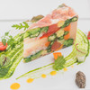 Francais La Porte - 料理写真:シェフのスペシャリテ<彩野菜のケーキ仕立て>
