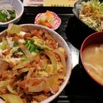 海鮮 伊達家 - 穴子丼　仙台せりの玉子とじ　800円