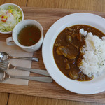 銀座みもざ館カフェ - みもざカレーセット