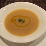 レストラン セビアン - カブのポタージュスープ/ランチセット