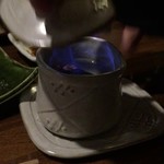 呑み喰い処 一久 - 【’18.1】ヒレ酒、炎上中