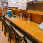 Okonomiyaki Hiroshi Chan - カウンター