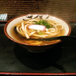 めん処 なにわ家 - かけうどん300円