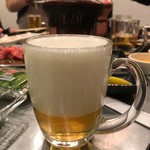 焼肉ヒロミヤ - 泡食っちゃいましたーww