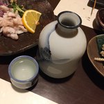 うなぎのふじ井 - 刺し身と日本酒