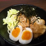 博多つけ麺 御○屋 - 野菜たっぷり(^○^)