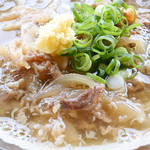 まはる - 美味しい肉うどんでした。