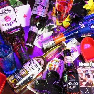 女性限定 入場料 無制限飲み放題 1 000円 Bar X バークロス 平和通 バー 食べログ