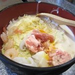 やきとり伸助 - お好み焼きの材料（１）