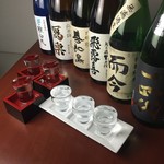 隨季節變化的日本酒套餐 (3種)