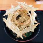 心味 - ごぼう天うどん550円