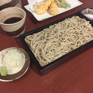 Enjoy a great deal of soba for lunch