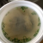 唐泊恵比須かき小屋 - かき汁