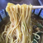 Akanoren - 麺にカレースープが絡む