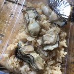 唐泊恵比須かき小屋 - かき飯