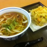 はんなりや - かき揚げうどん
