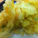 はんなりや - かき揚げうどん（かき揚げ）