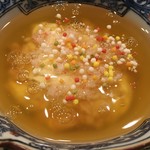 旬菜 おぐら家 - カニ真丈ふあふあ蒸し