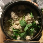 旬菜 おぐら家 - ズワイガニと生姜の炊き込みごはん