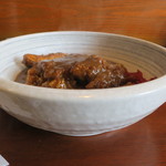 とんかつ雅 - 深い皿です