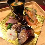 ざんぐり綾富 - 八寸