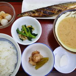 港北食堂 - 焼魚定食(さんま)