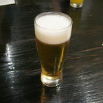 ジンギスカン 兜屋 - 生ビールです。