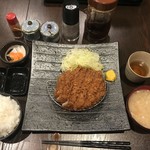 とんかつ瓢 - 特選リブロースかつ定食