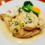 ル・リオン - 大山鶏もも肉のレモンクリーム煮