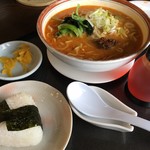 Kagoshima Takamaki Kantorikurabu - 坦々麺セット