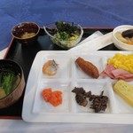 ダイニングサンライズ - 私もビュッフェの中から和食メニューを中心に料理の選んでみました。