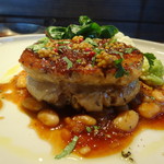 レ ファーブル ボンジュール - 薩摩赤鶏のバロティーヌ（岩中豚巻き）