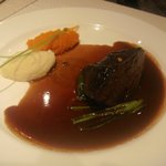 レストラン ロワール フレンチ - メイン　牛ほほ肉煮込み