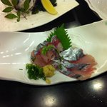 塩竈 すし哲 - 鯵の刺身