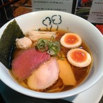 らーめん 鶏喰 - 特製鶏の醤油らーめん