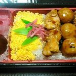 日本一 - カラフル焼き鳥弁当・529円